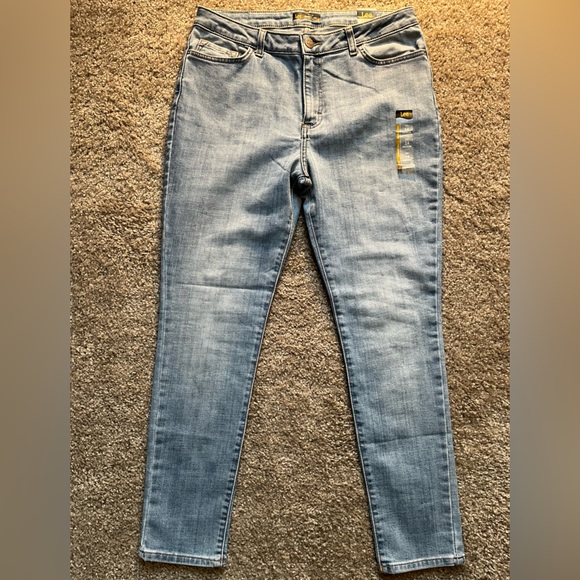 Lee Denim - NEW Women’s LEE Blue Skinny Leg Jeans Size 14 Medium